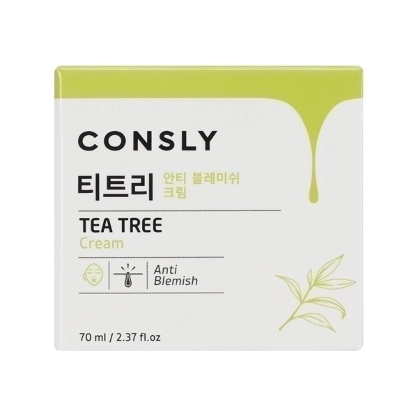 Крем для лица для проблемной кожи с экстрактом чайного дерева CNS CREAM Consly, 70 мл