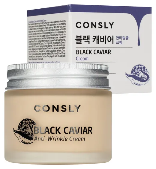 Крем для лица против морщин с экстрактом черной икры CNS CREAM, 70 мл