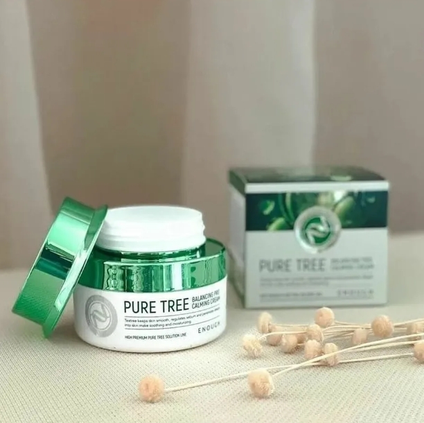 Крем для лица с экстрактом листьев чайного дерева Pure Tree Balancing Pro Calming Cream