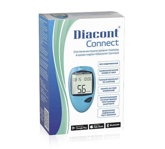 Глюкометр Diacont Connect