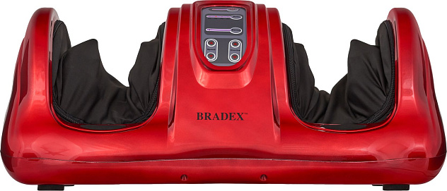 Массажер для стоп и лодыжек "Блаженство" красный BRADEX