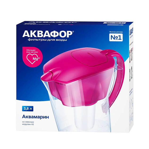 Водоочиститель АКВАФОР АКВАМАРИН (А5) кувшин