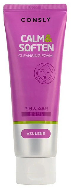 Пенка для умывания успокаивающая с азуленом Azulene Cleansing Foam Calm&Soften, 120 мл