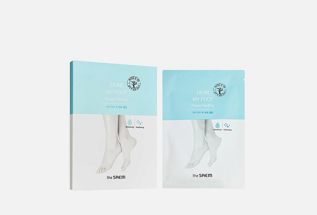 Пилинг для ног отшелушивающий The Saem Dear My Foot Power Peeling 50 мл