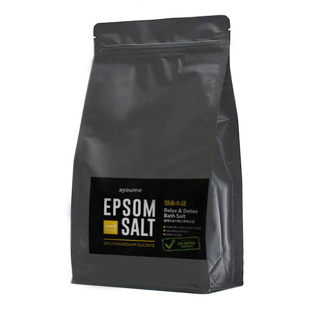 Соль для ванны английская EPSOM SALT 800 гр Ayoume Body