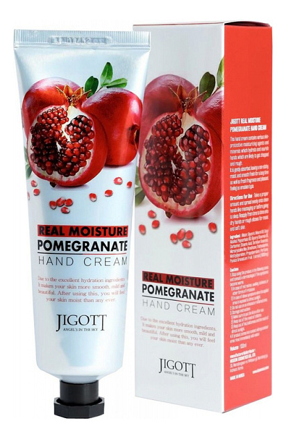 Крем для рук JIGOTT REAL MOISTURE POMEGRANATE HAND CREAM