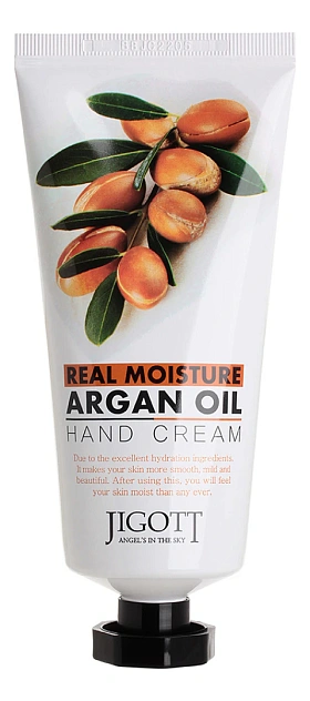 Крем для рук JIGOTT REAL MOISTURE ARGAN OIL HAND CREAM 100 мл