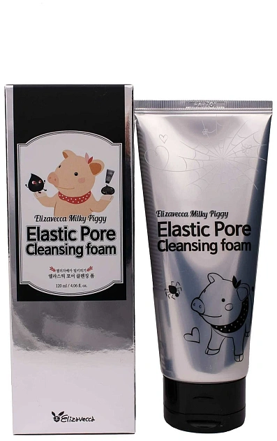 Пенка для умывания очищающая Elizavecca Milky Piggy Elastic Pore