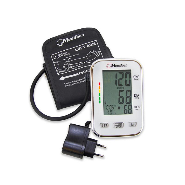 Тонометр MediTech МТ-40AC (манжета 22-36 см) с адаптером