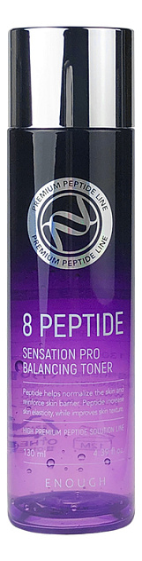 Тонер для лица с пептидами Premium 8 peptide Senation Pro Balancing Toner, 130 мл