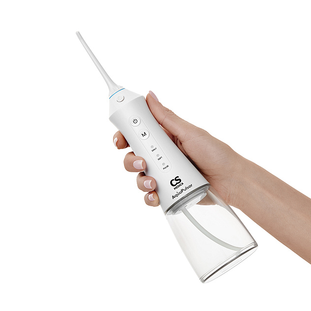 Ирригатор полости рта портативный CS Medica AquaPulsar CS-700 FLOW White