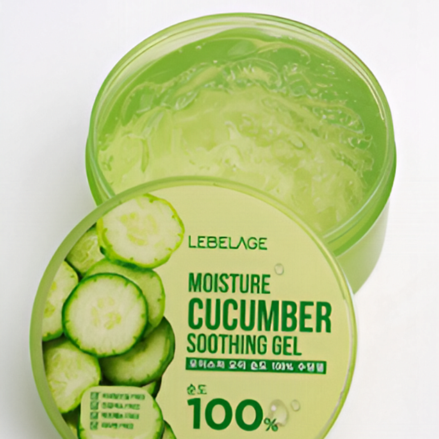 Гель для лица и тела с огурцом LEBELAGE MOISTURE CUCUMBER