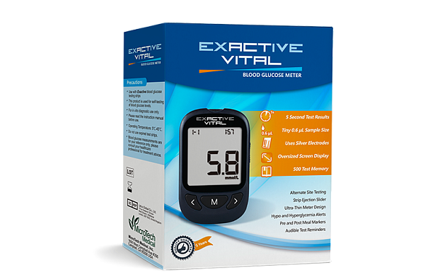 Глюкометр Exactive Vital (без т/п)